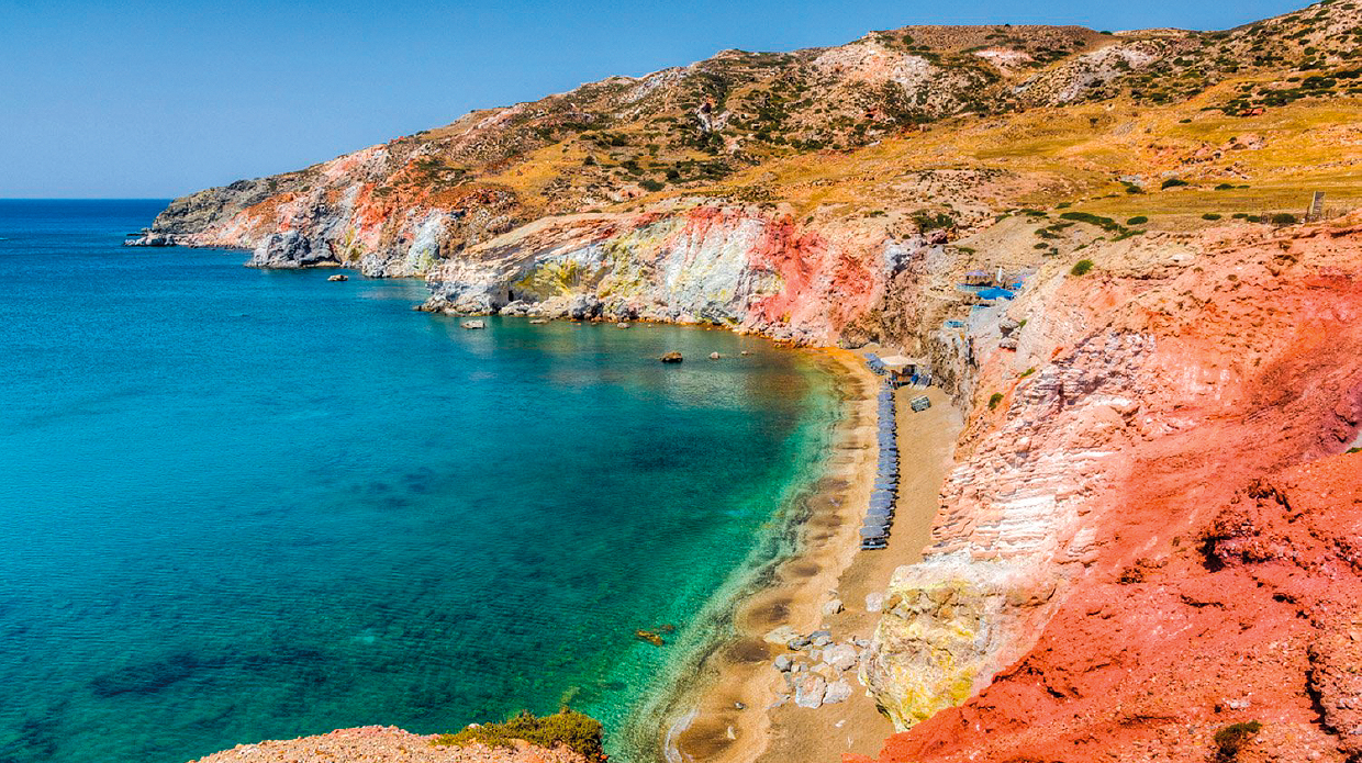 South Milos & Poliegos cruise