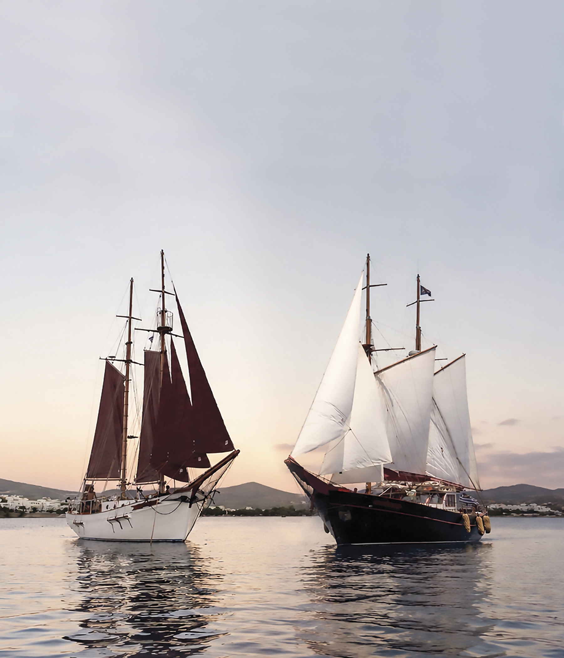 Thalassitra sailing boats in Milos